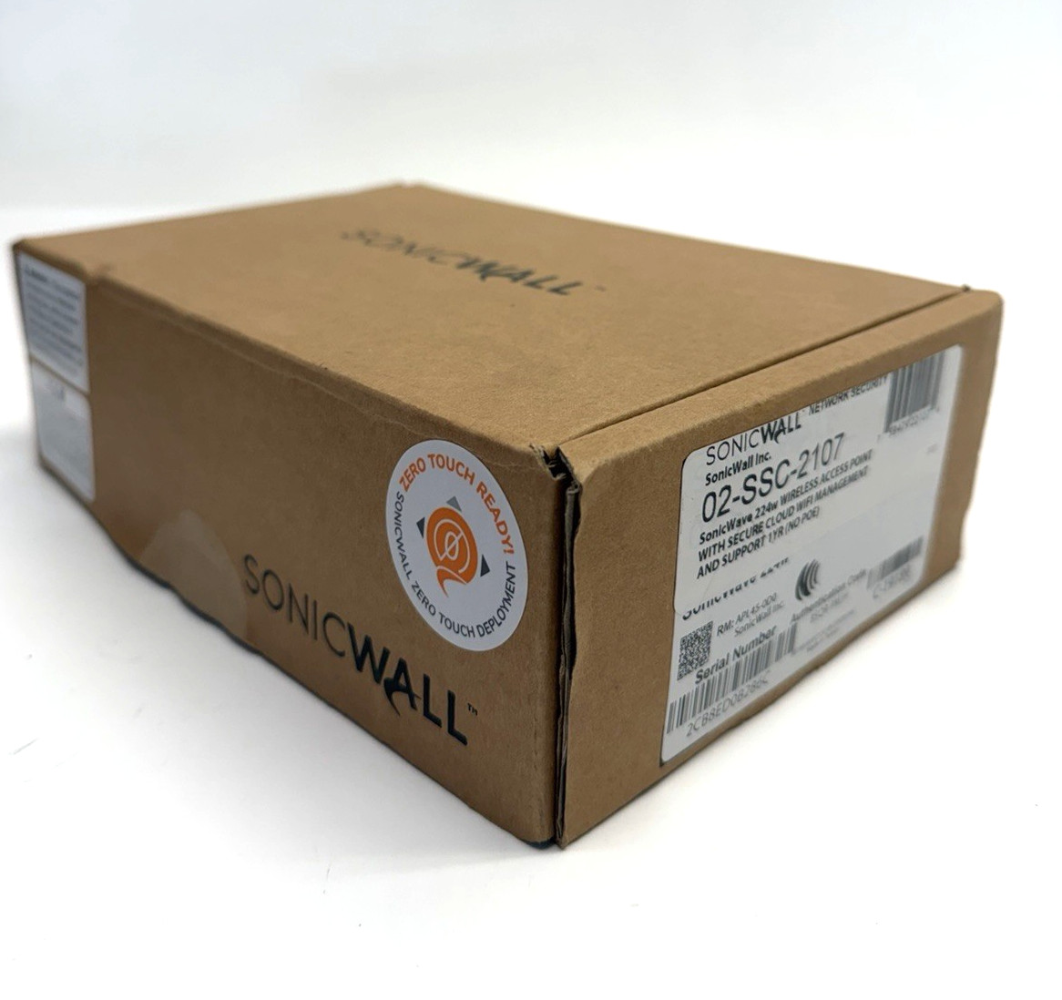 SEALED NEW SonicWall SonicWave 02-SSC-2107 224W Wireless Access Point - White OB