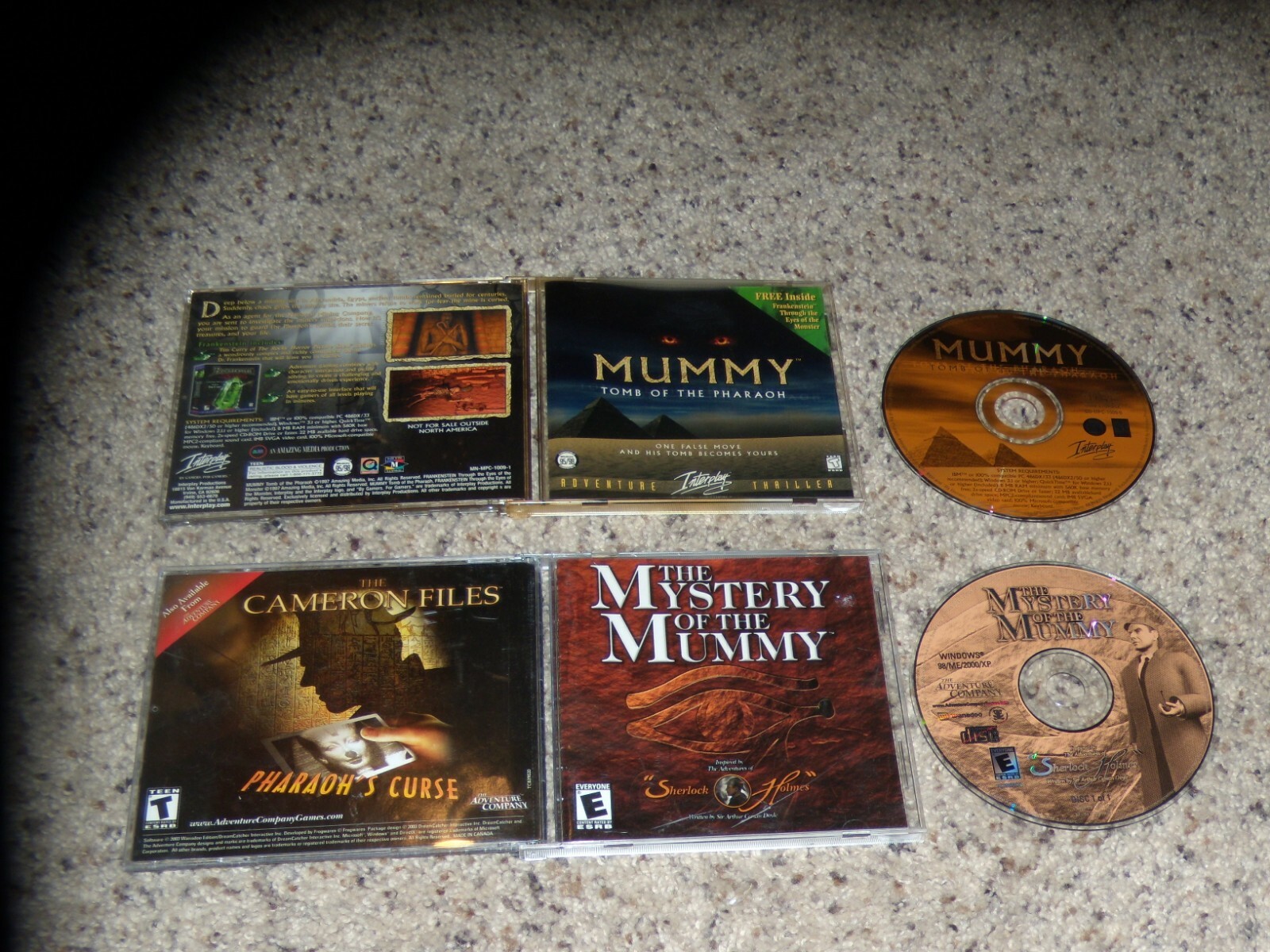 The Mystery of the Mummy & Mummy Tomb of the Pharaoh - PC Games