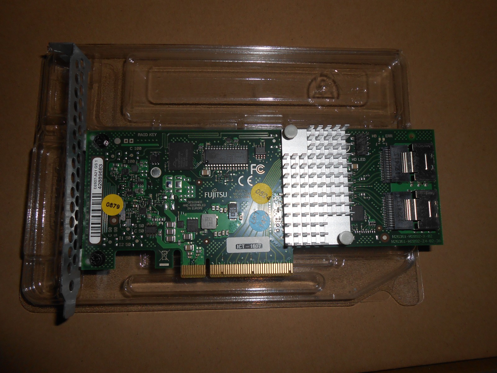CONTROLLER CARD FUJITSU D2607-A21 GS2 RAID SAS/SATA 6G PCIe x8