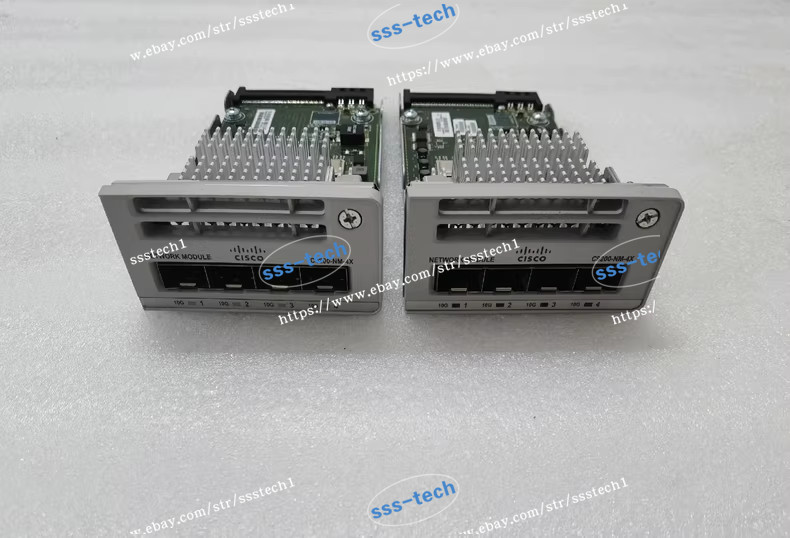 1PCS used Cisco C9200-NM-4X Catalyst 9200 Series Network Module 100% Test#XJ PT-