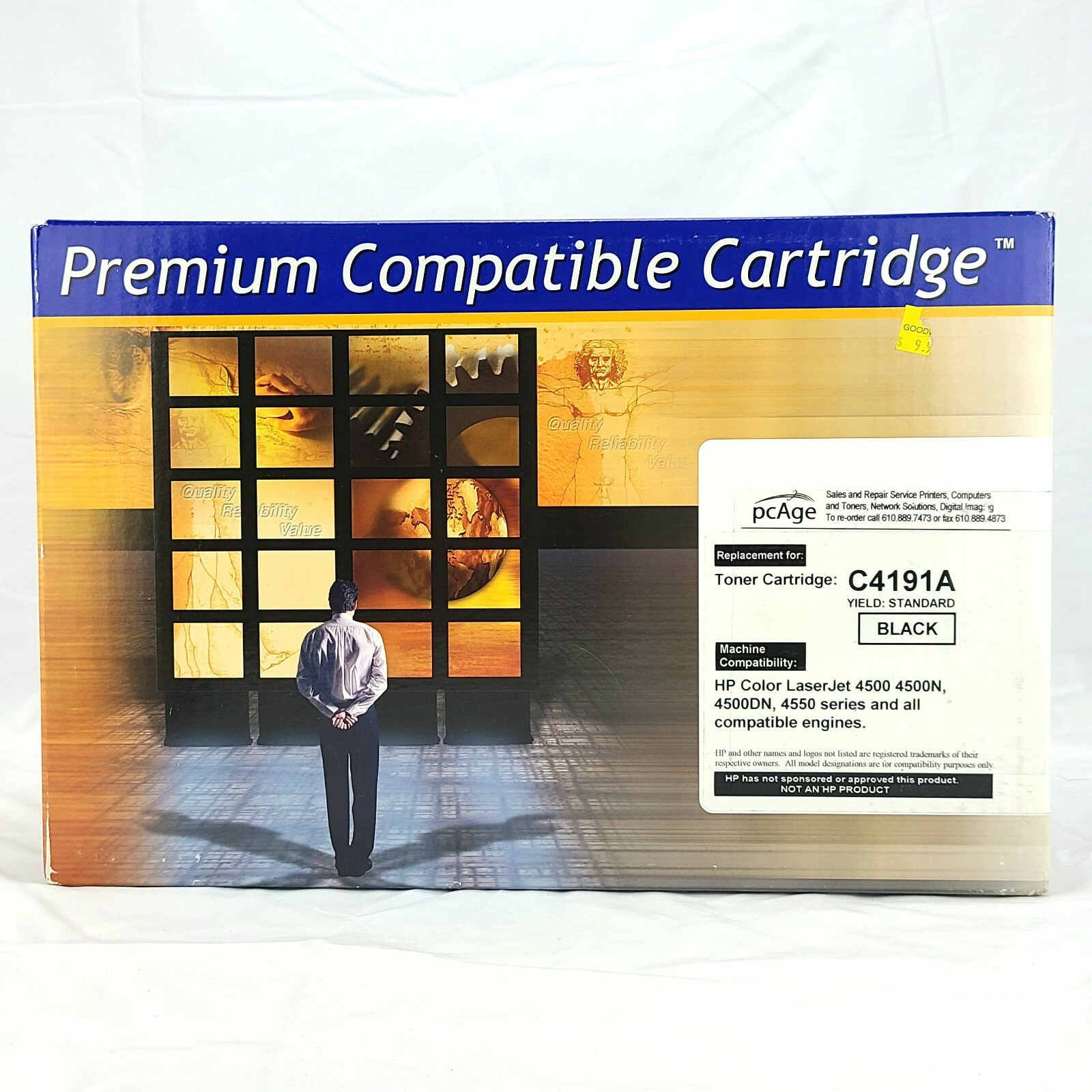 Toner Cartridge C4191A Premium Compatible Cartridge BLACK
