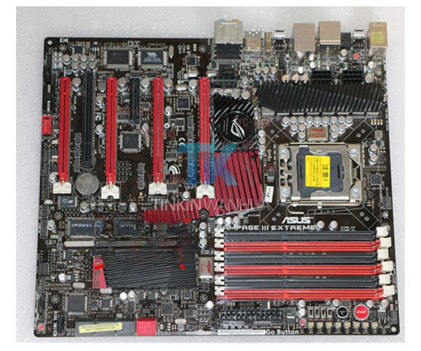 Motherboard For Asus R3E Rampage III Extreme X58 X5650 LGA1366 DDR3 Intel ATX