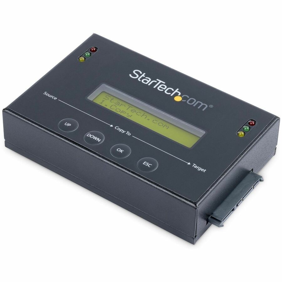 StarTech 1:1 Standalone Hard Drive Duplicator with Disk Image Library Manager