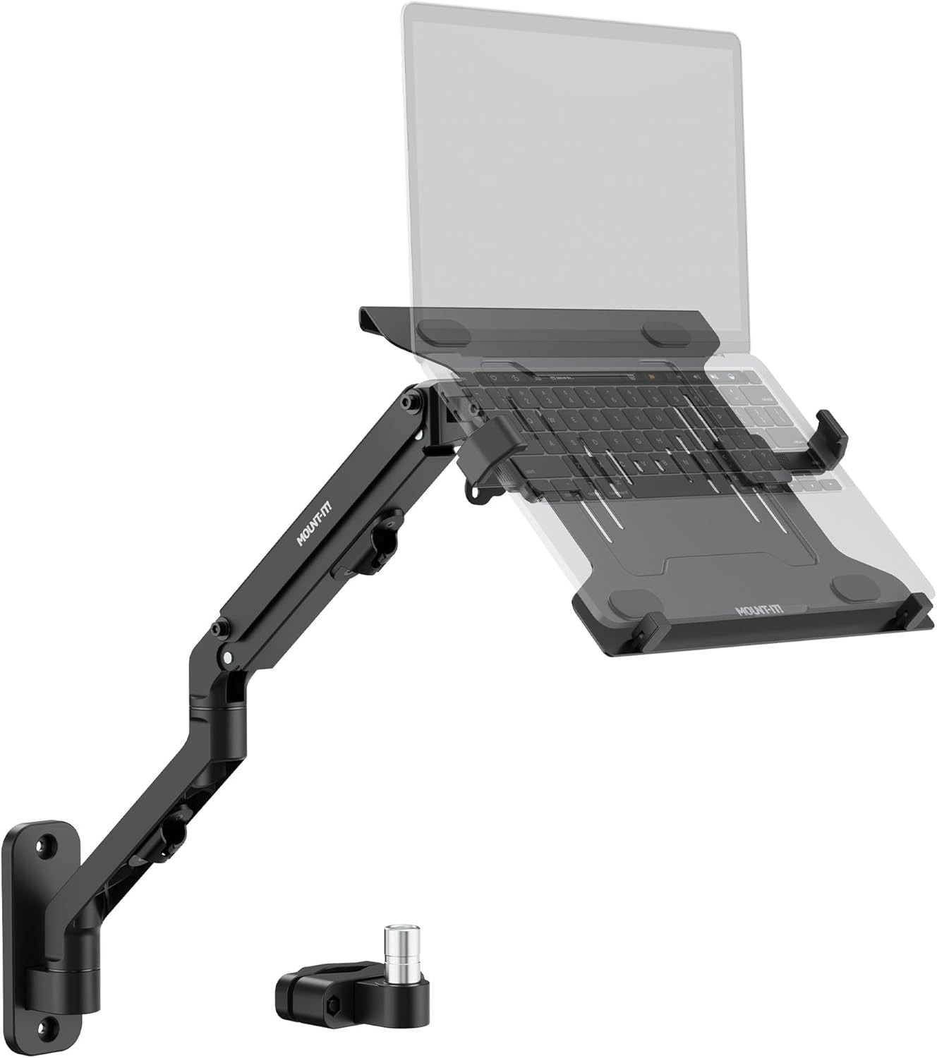 Ergonomic Laptop Arm for Wall or Pole Mounting, Full Motion Adjustments, Versati