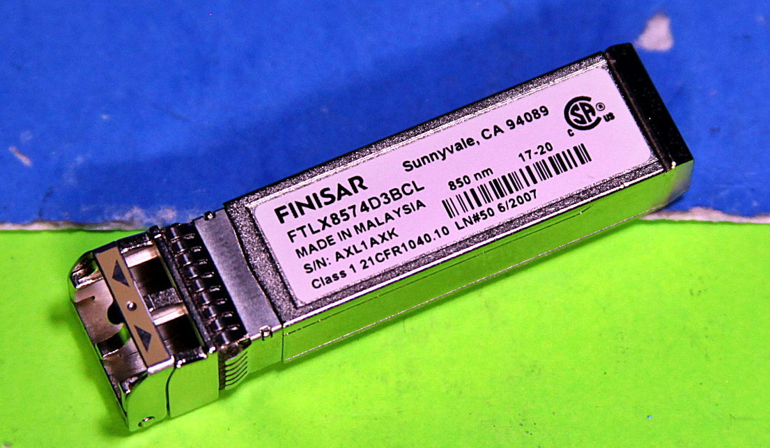 FTLX8574D3BCL FINISAR 10GBase-SR 850nm Multimode SW 400m SFP+ Transceiver Qty
