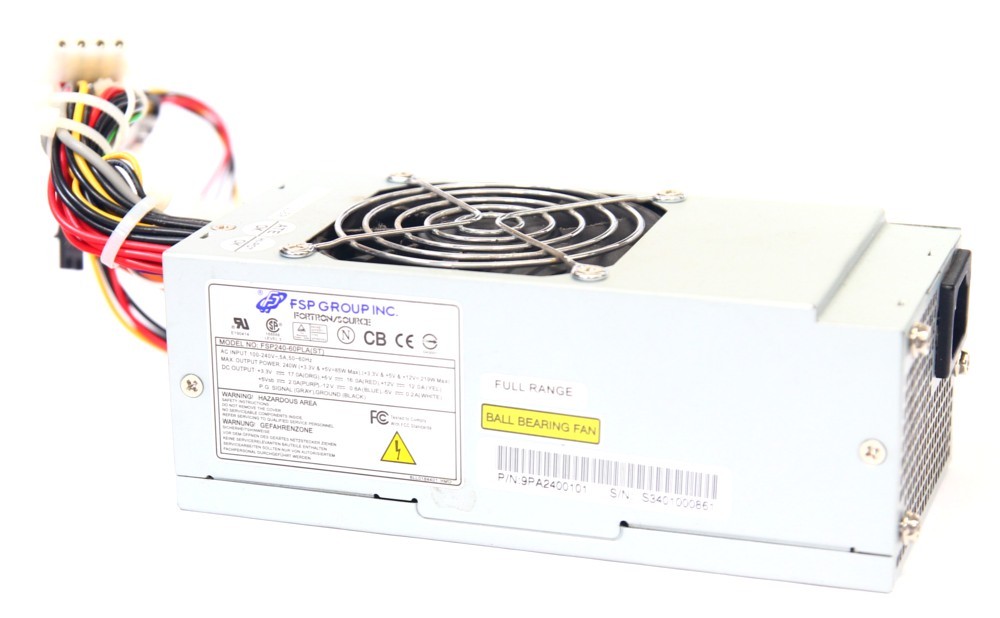 FSP Fortron/Source FSP240-60PLA(ST) 240W Power Supply / Power Supply 20 pin ATX