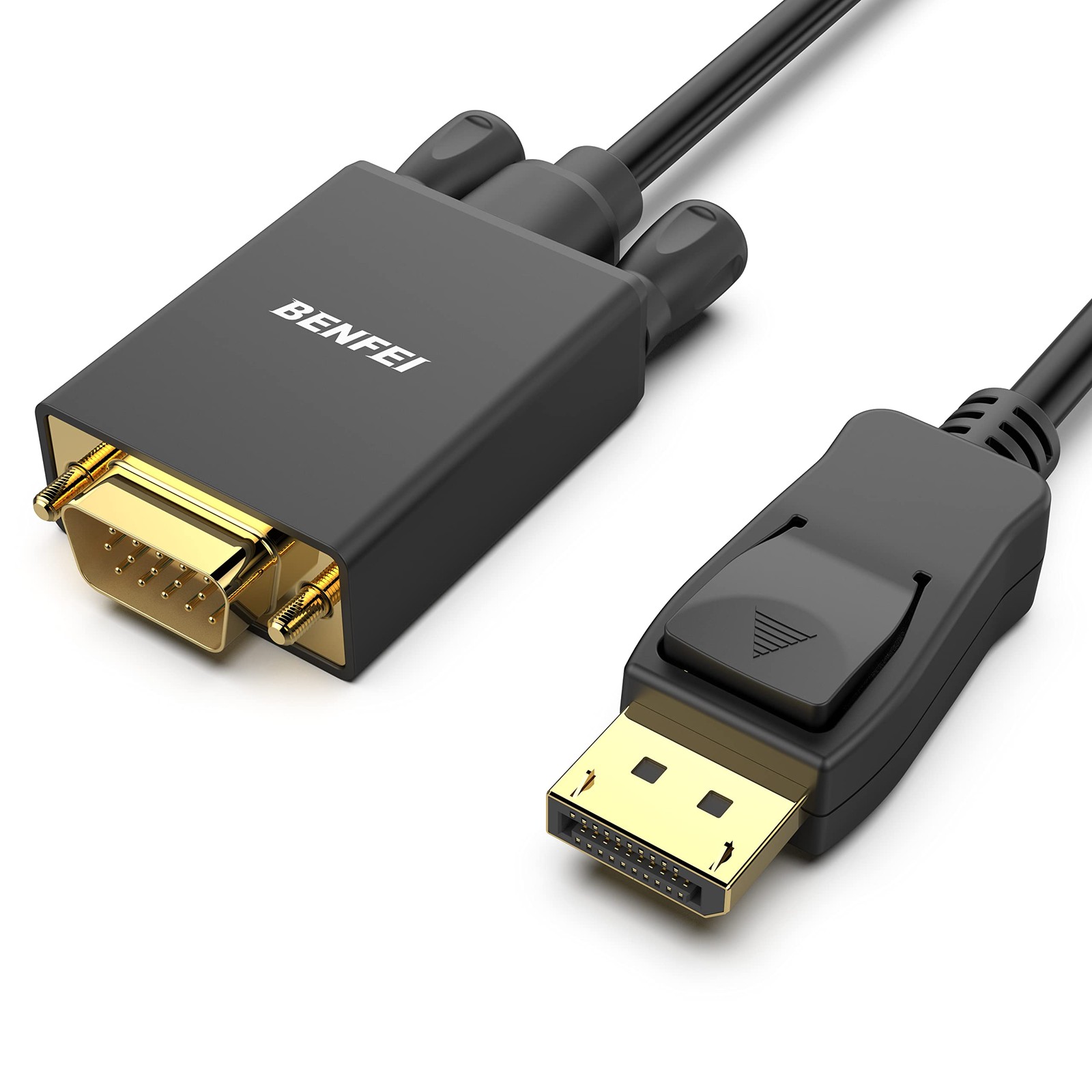 BENFEI DisplayPort to VGA 10 Feet Cable, Uni-Directional DP DisplayPort Computer