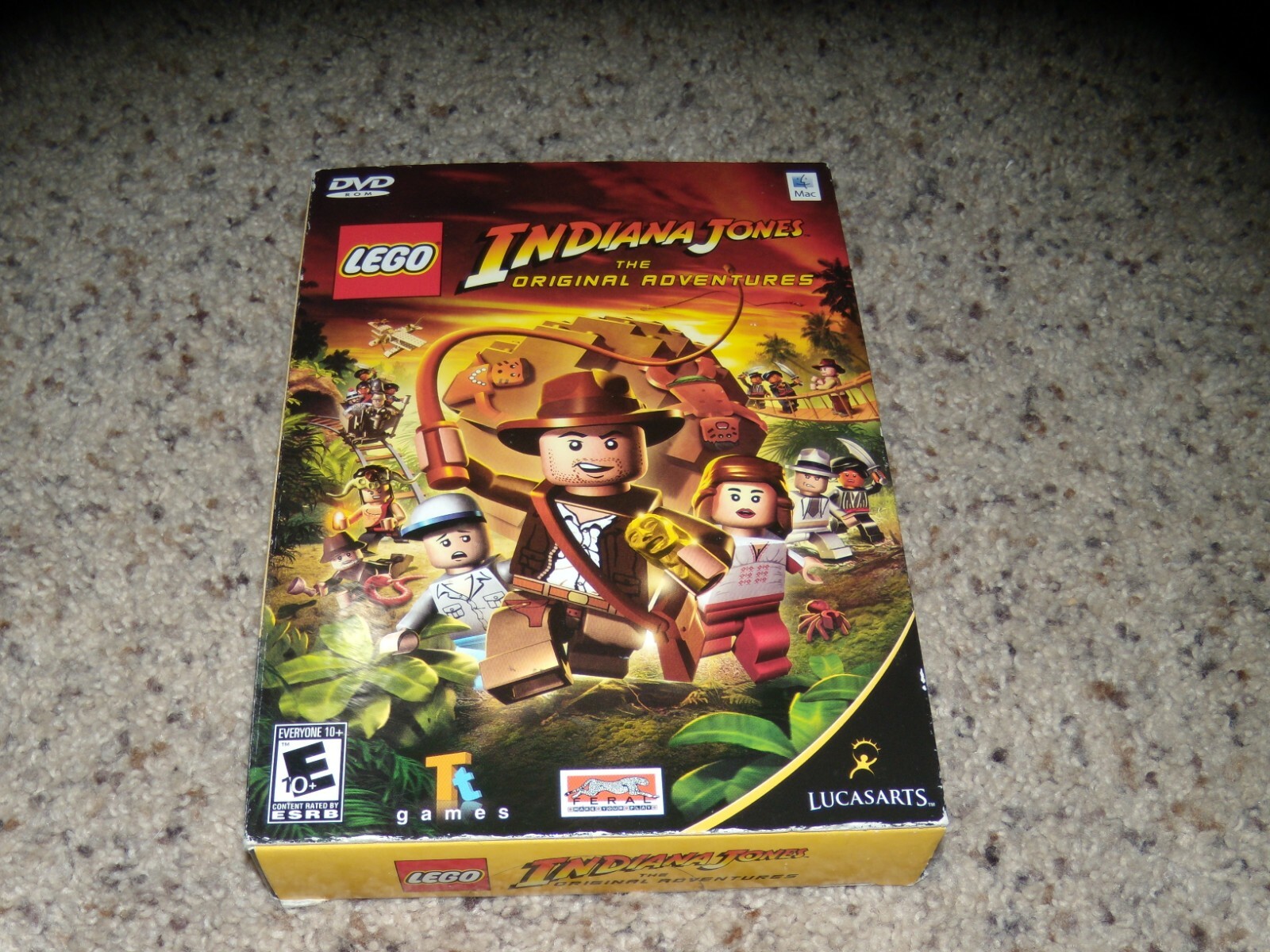 Lego Indiana Jones The Original Adventures (Mac, 2009) New and Sealed in Box