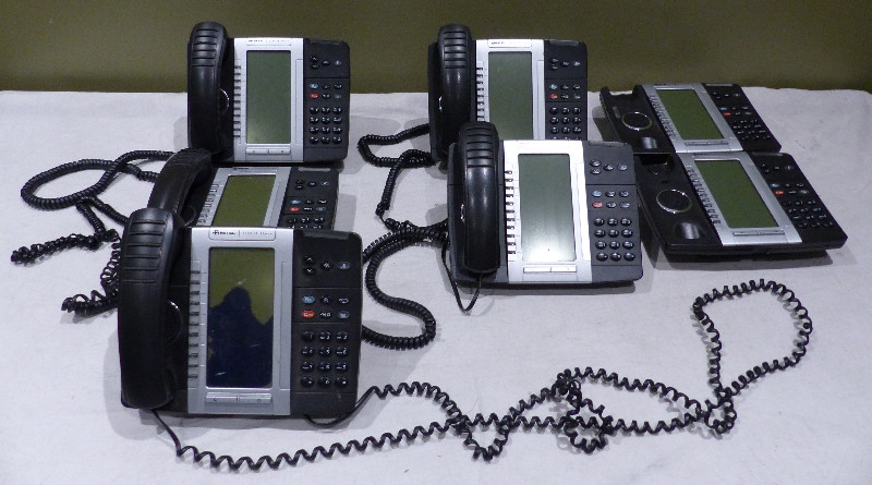 LOT OF 7* MITEL 5330 IP PHONES