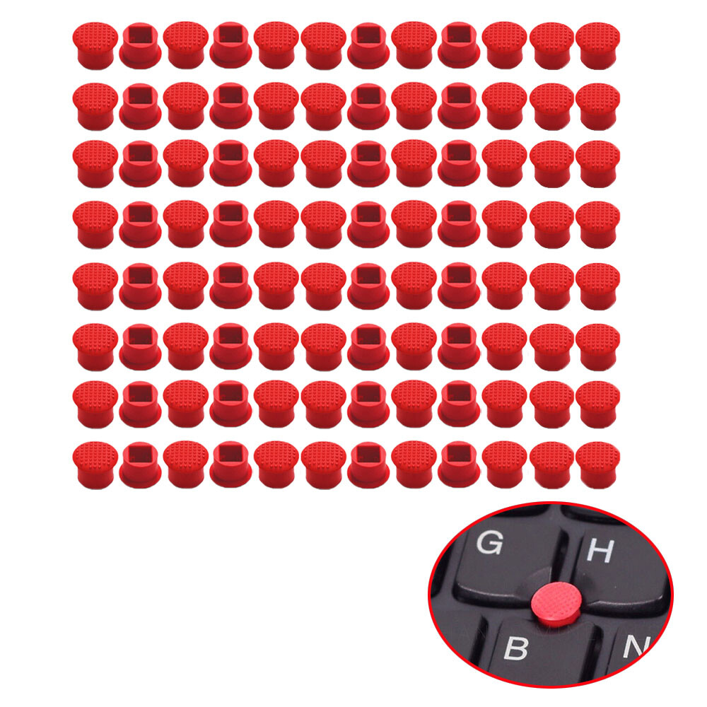 100pcs Trackpoint Cap Soft Rim Mouse Pointer for Lenovo T410 T510 R400 NEW