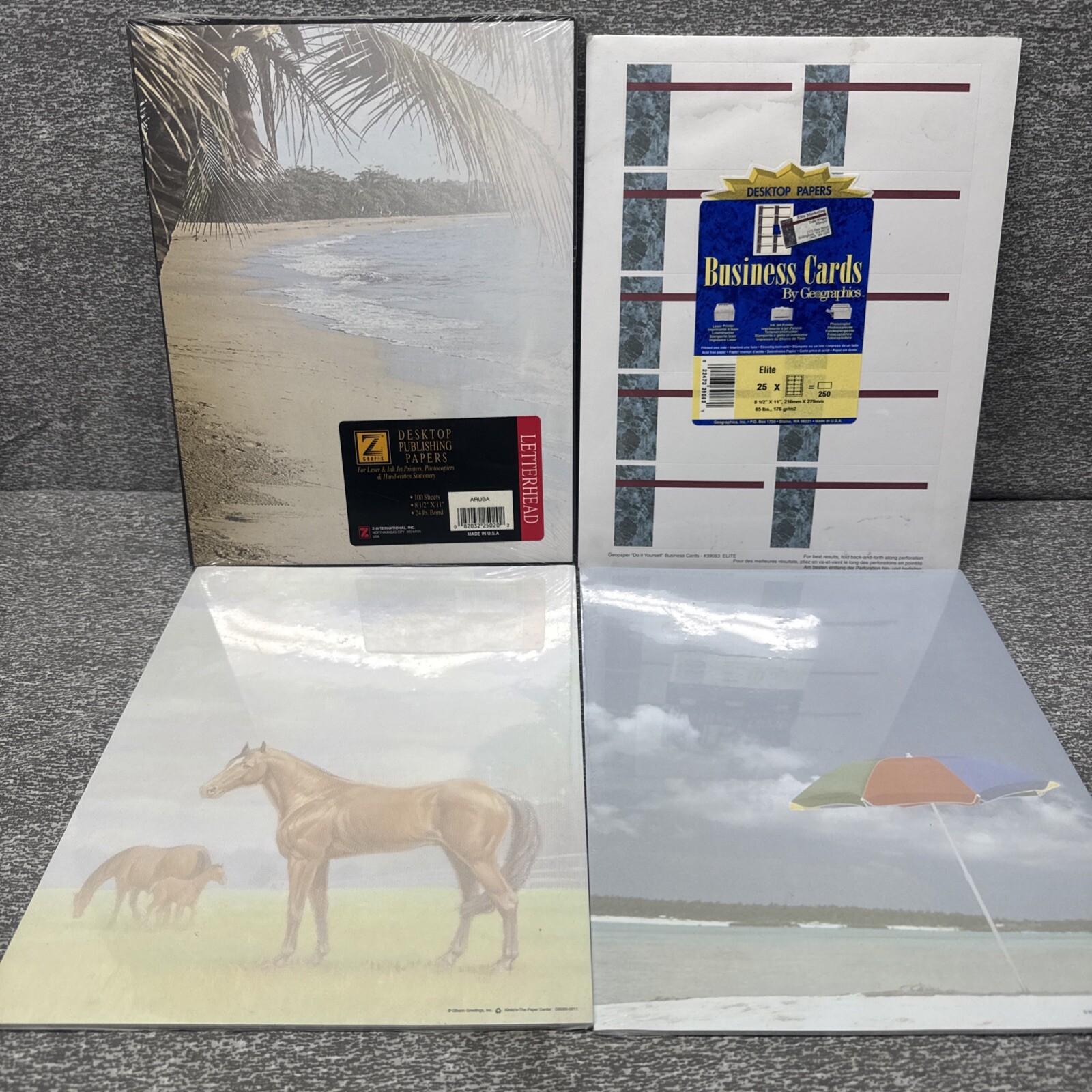 Lot Of 4 Packs Of Specialty Printer Paper
