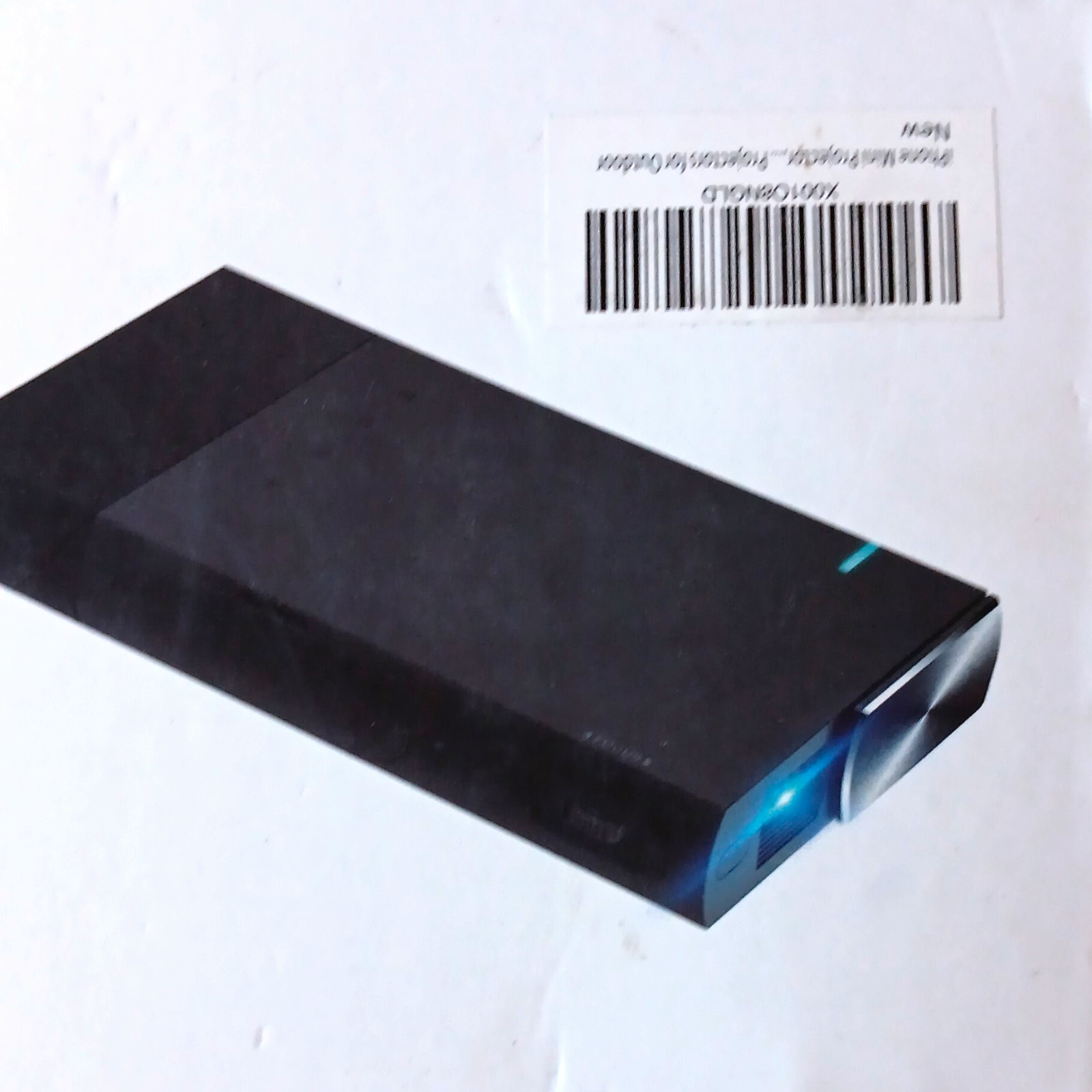 DLP Mini Projector 854x480 Supports 1080p AirPlay DLNA Miracast Black