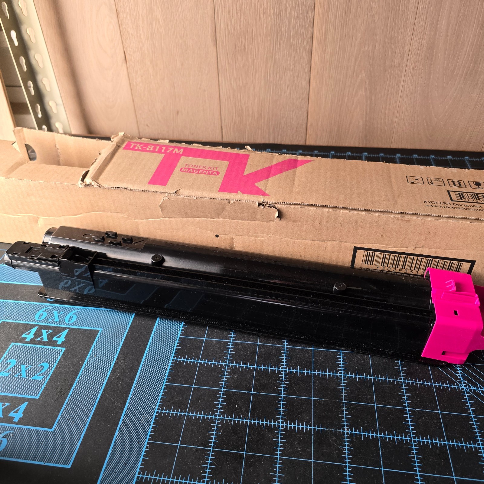 Kyocera TK 8117M Toner Kit Magenta Genuine OEM New Open Box