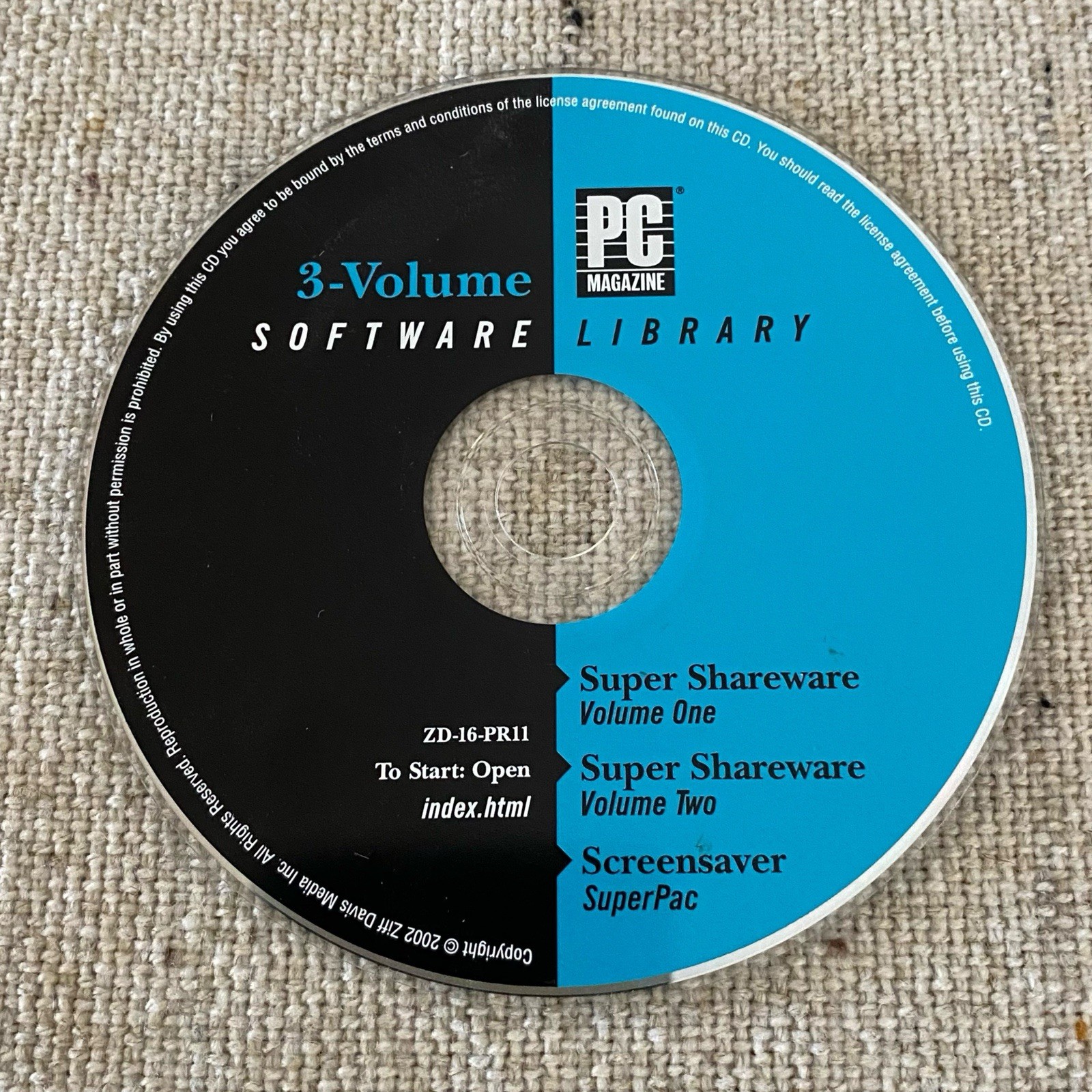PC Magazine 3-Volume Software Library: Super Shareware Volumes 1 & 2 Screensaver