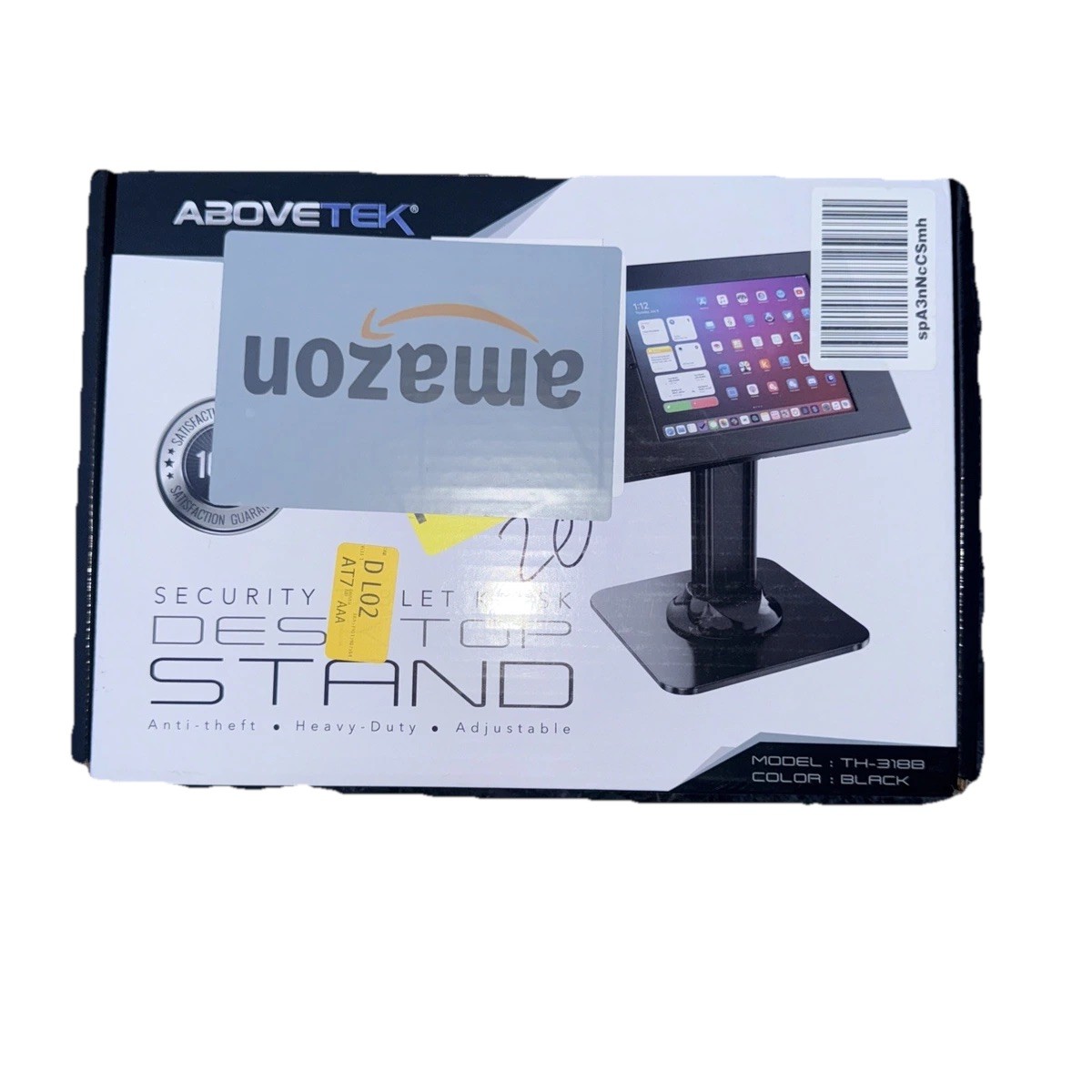 AboveTEK Anti-Theft iPad Kiosk Stand – POS iPad Security Stand & Locking