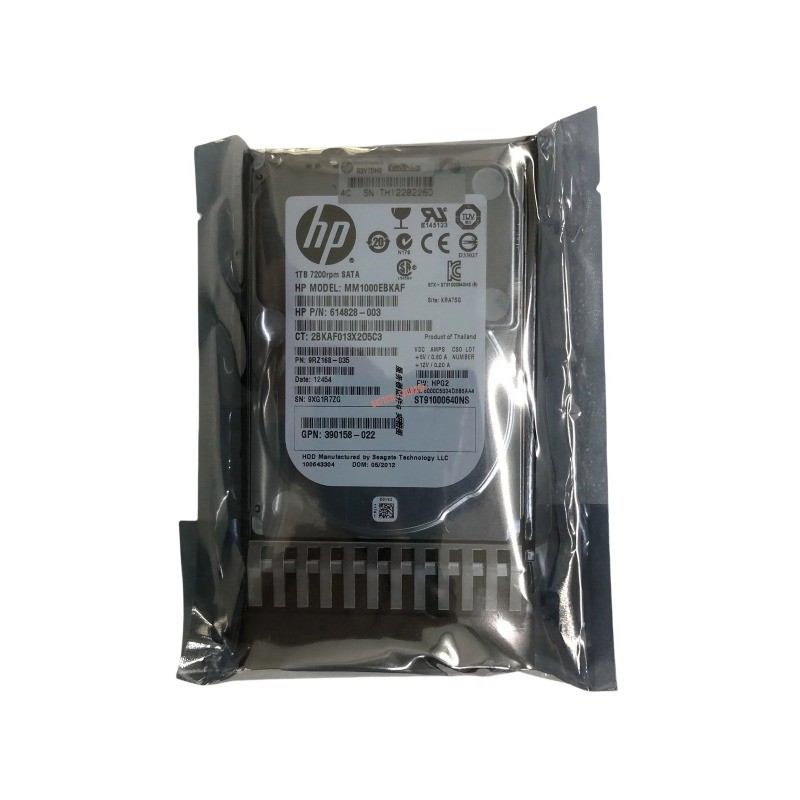 HPE 1TB 625609-B21 626162-001 3G SATA 7.2K SFF 2.5" G6 G7 SERVER HDD Hard Drive