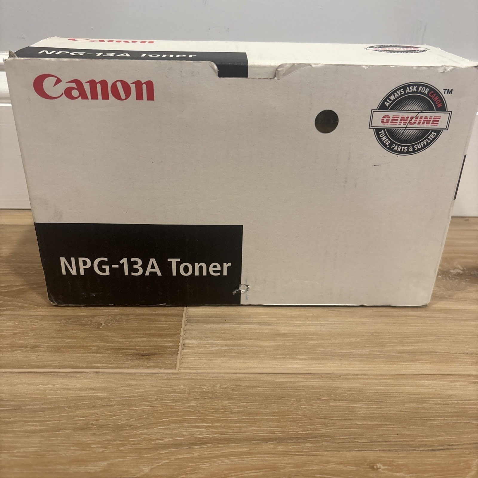 Canon NPG-13A Black Toner Cartridge 1384A011AA Genuine OEM New Open Box