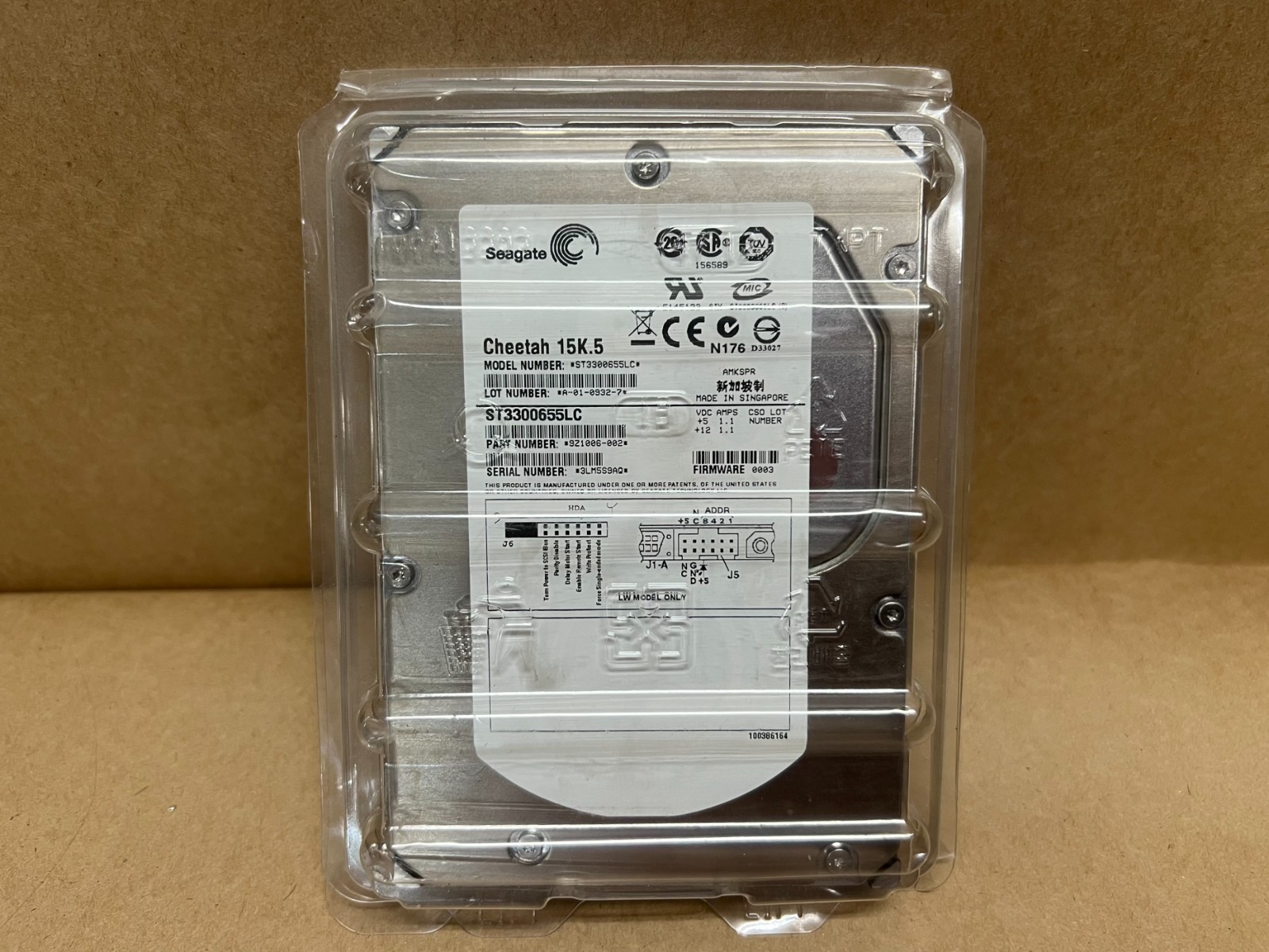 Seagate ST3300655LC Cheetah 15k.5 Hard Drive