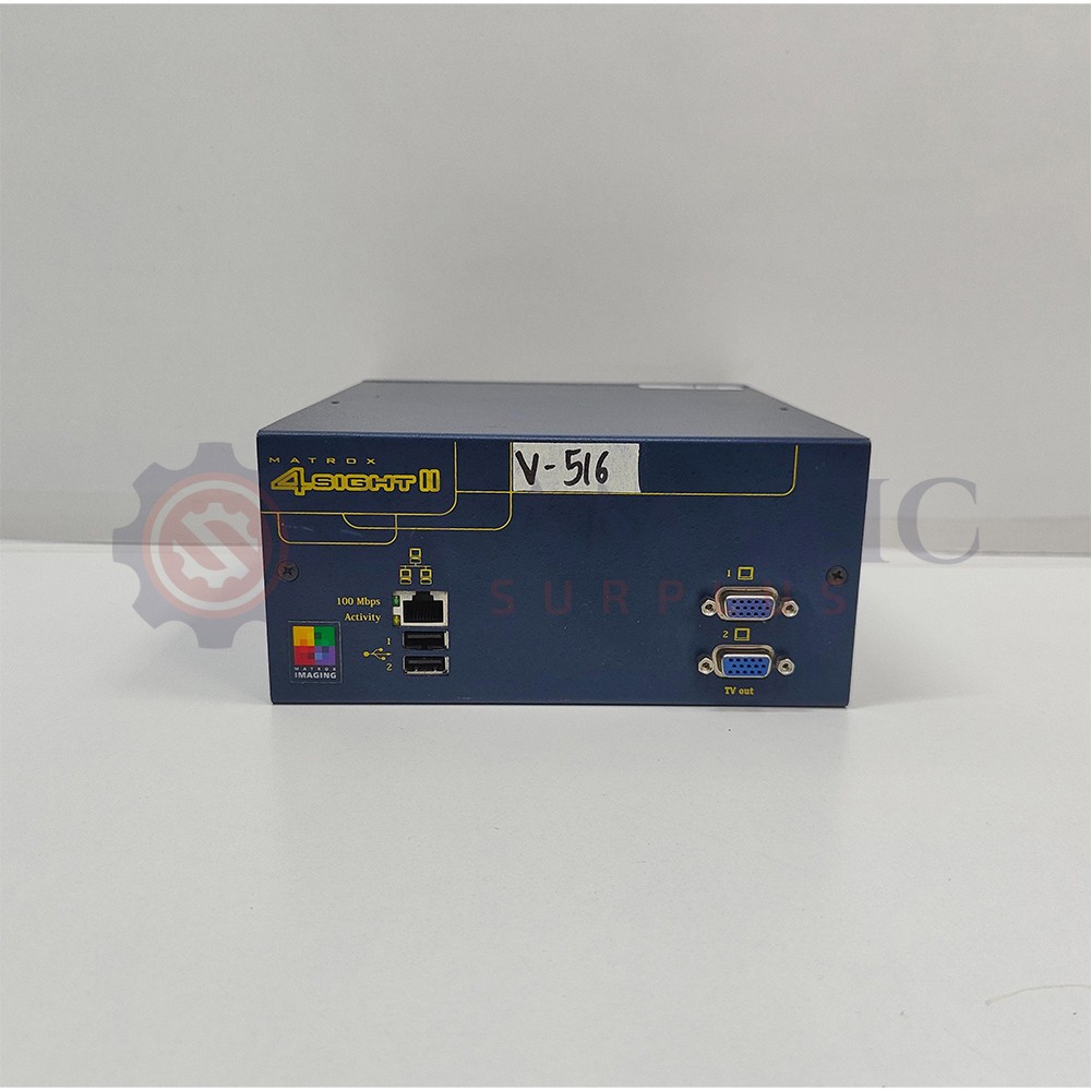 MATROX 4 SIGHT II Image Processing - F212C8HD1XDL0KA / PN 63039620633, V#516