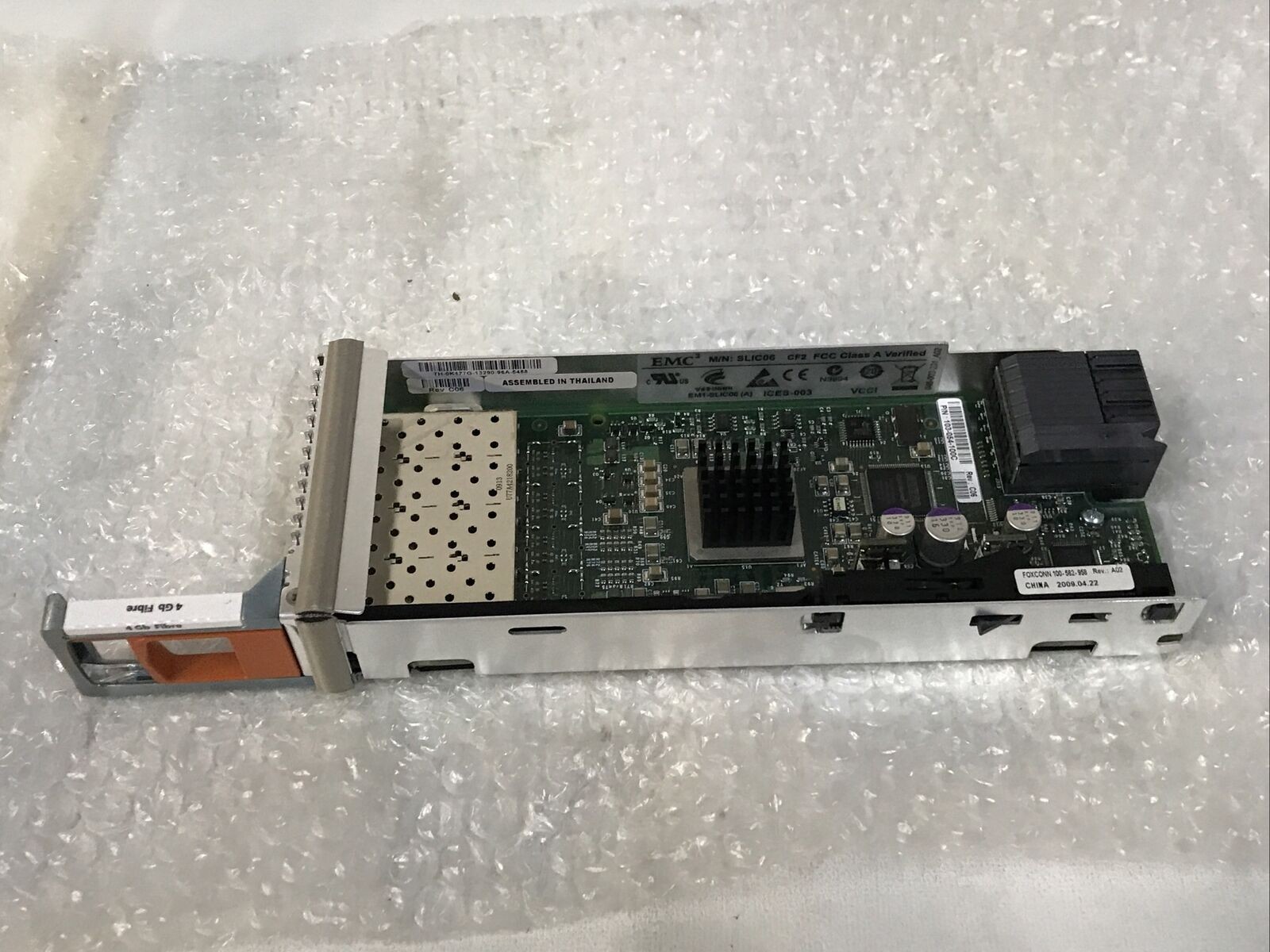 Dell EMC SLIC06 103-054-100 4Gb Fibre Channel Module 4-Port EM1-SLIC06 Rev: C06