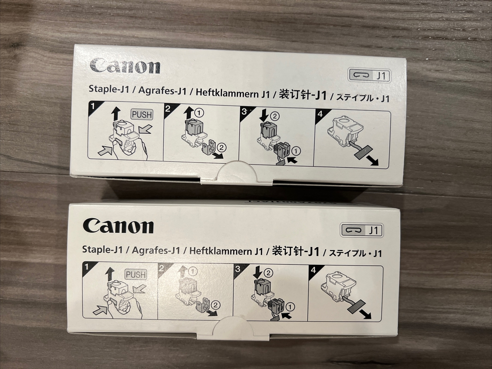 Canon Staple-J1   6707A001[AC] (2 boxes: 1 has all 3 the second has 1, Total 4)