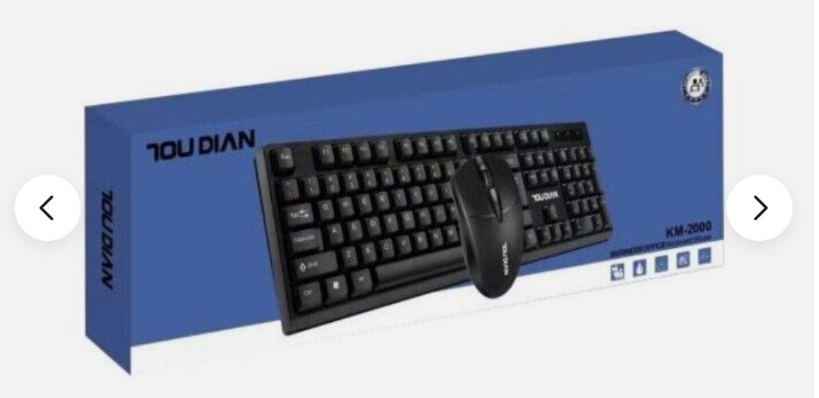 KM-2000 keyboard and mouse set ~ New NEVER used, open box