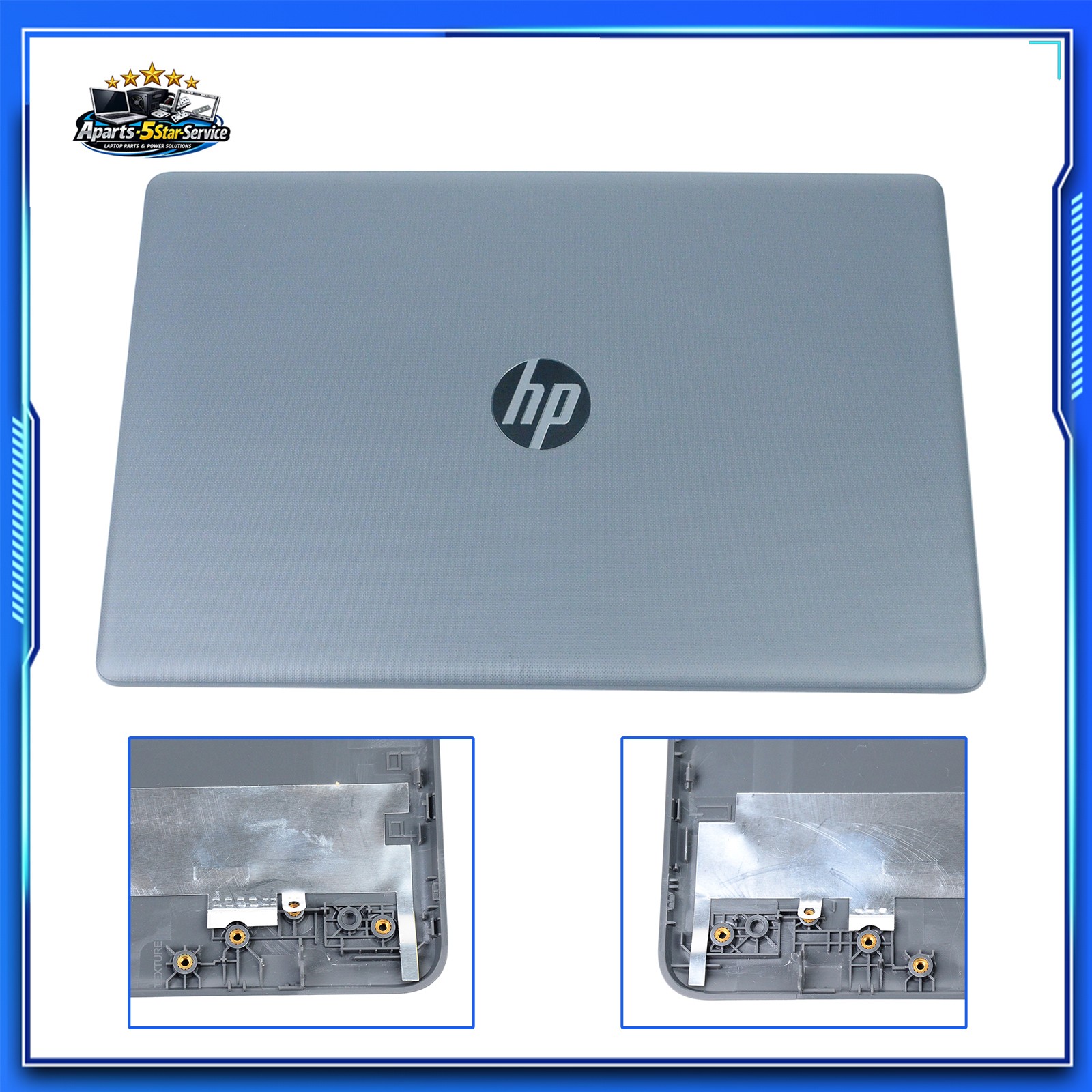 Gray LCD Back Cover Rear Lid for HP Pavilion 17-BY 17BY 17-CA 17T-BY Laptop
