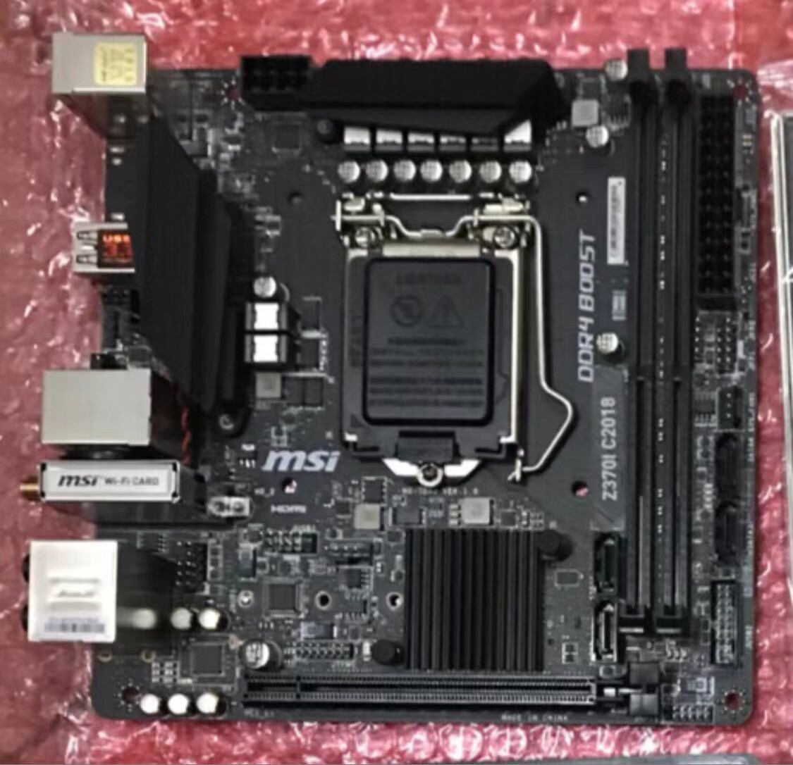 MSI Z370I C2018 / Z370I CORSAIR / Z370I GAMING PRO CARBON AC ITX Motherboard