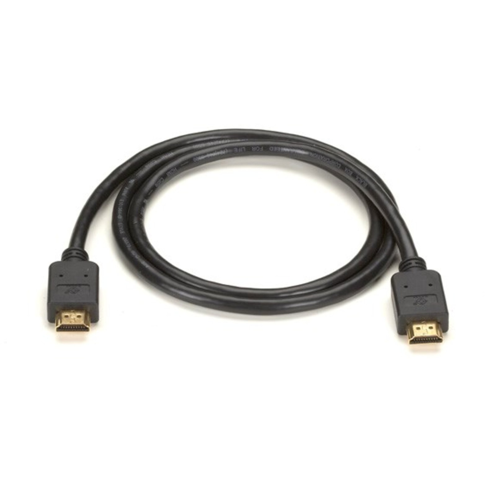 Black Box - EVHDMI01T-002M - Black Box HDMI to HDMI Cable, M/M, PVC, 2-m