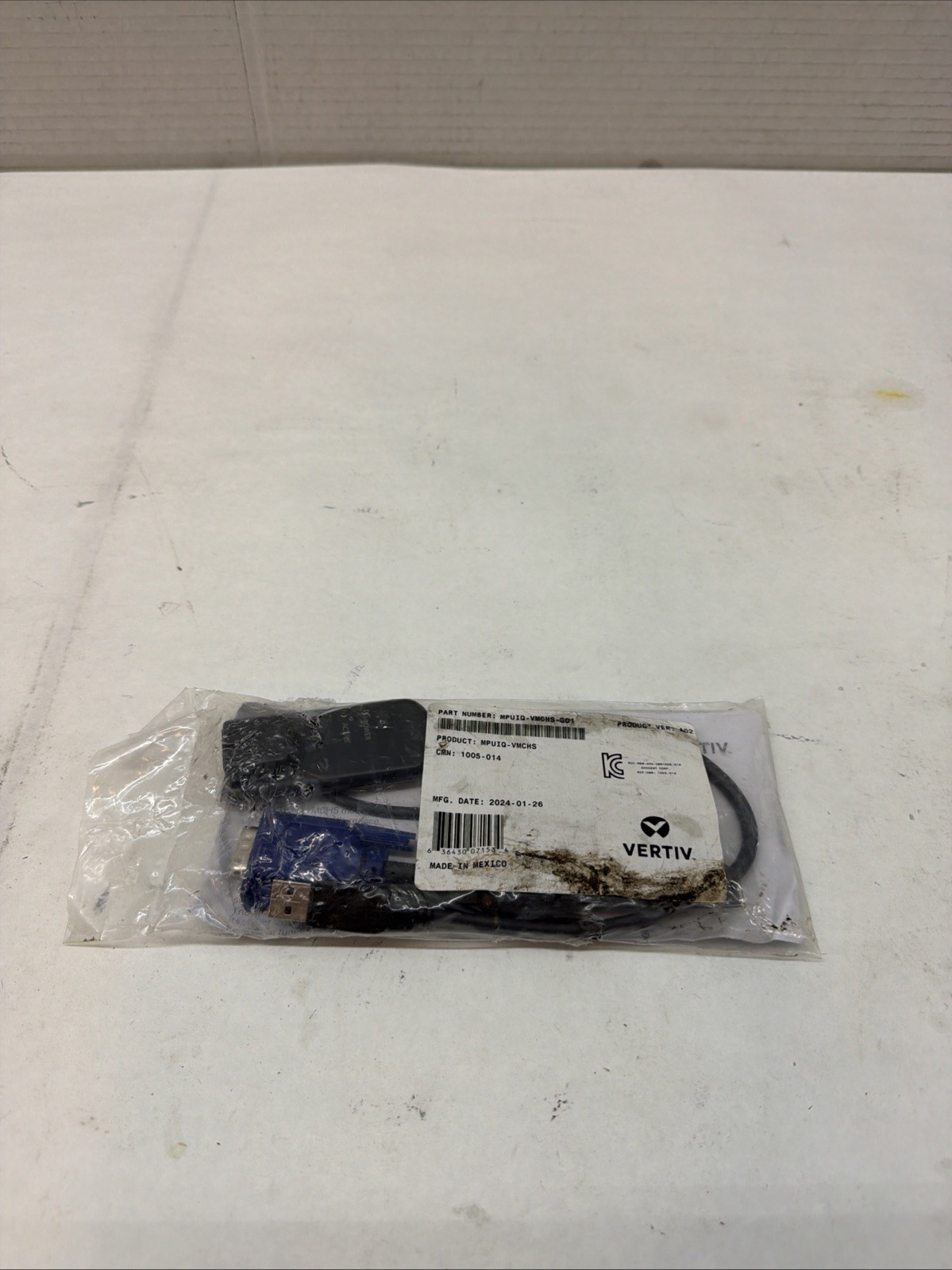 Vertiv Avocent MPU Virtual Media CAC | VGA Video Connection (MPUIQ-VMCHS)