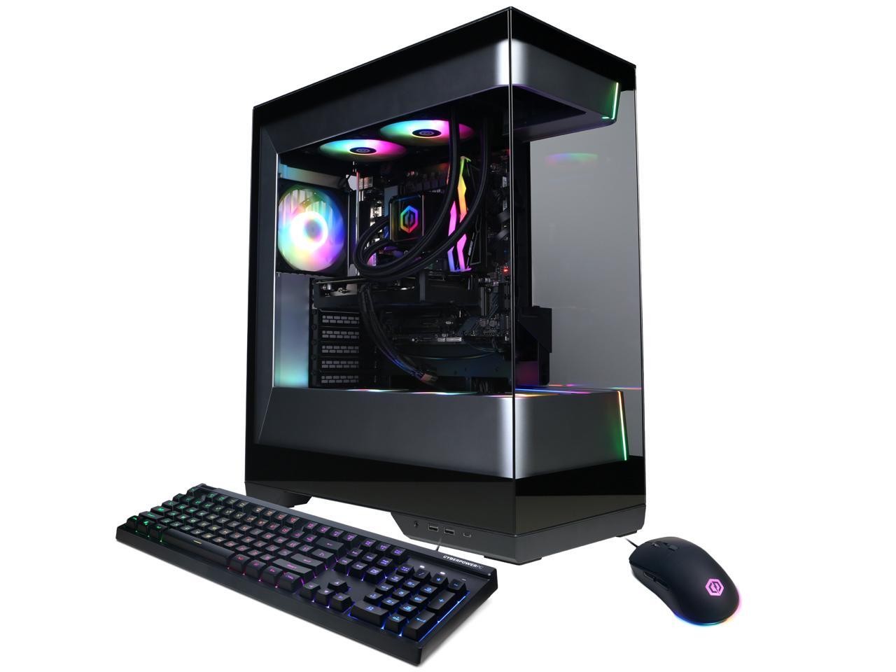 CyberpowerPC Gaming Desktop PC GXL70810 Intel Core Ultra 9 285 32GB DDR5 2TB NVM