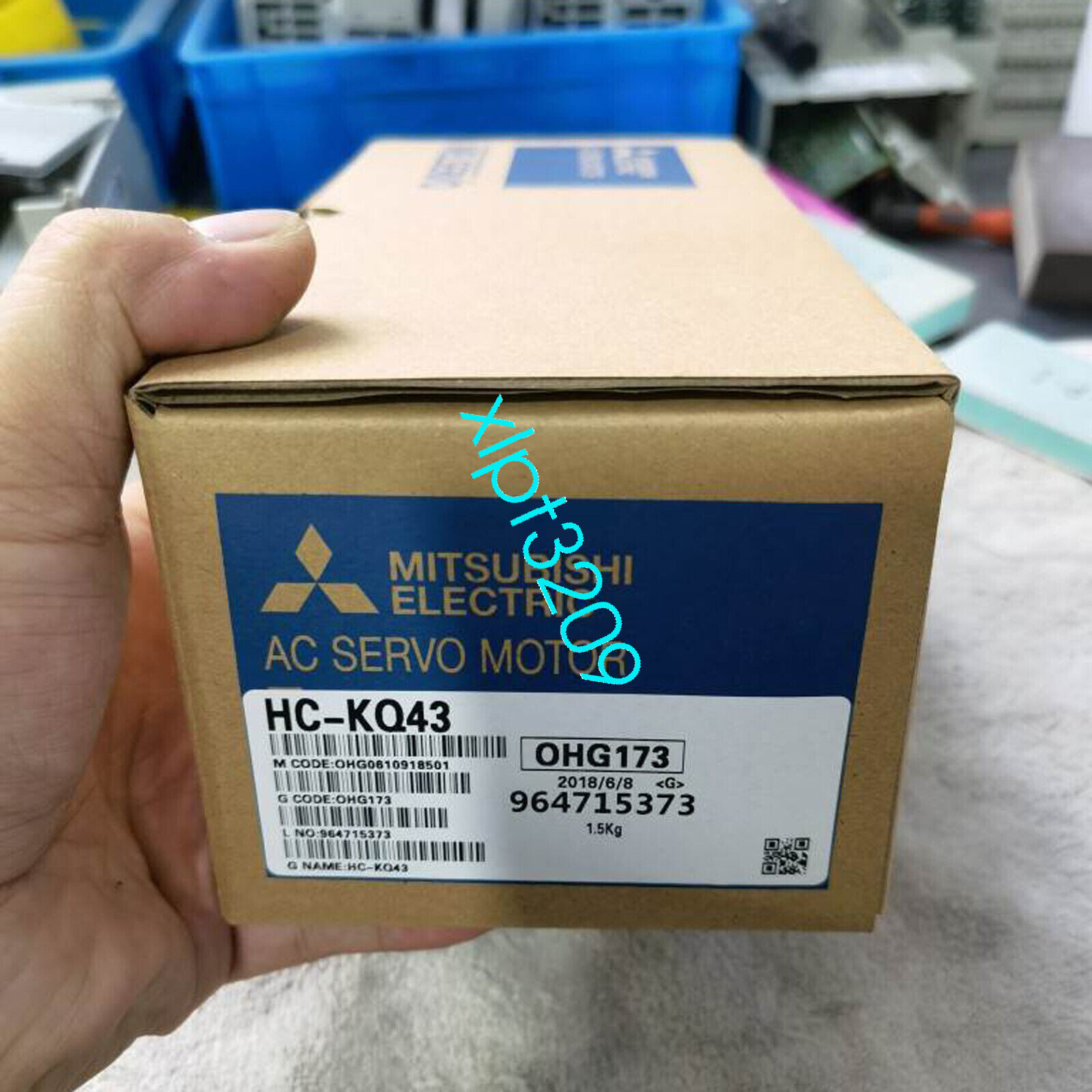 HC-KQ43 One   Mitsubishi New servo motor FedEx or DHL