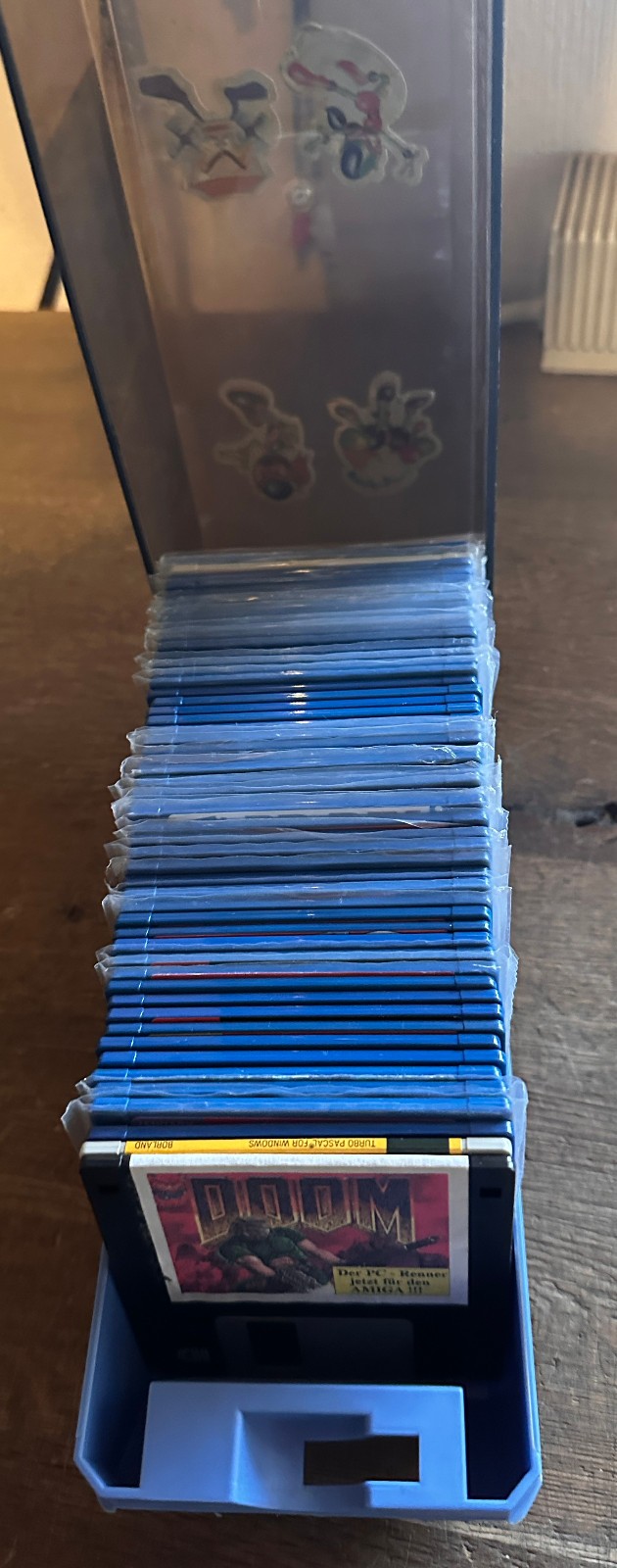 Commodore Amiga Cover Disk Collection AMIGA FORMAT ... x 52 disks - Untested