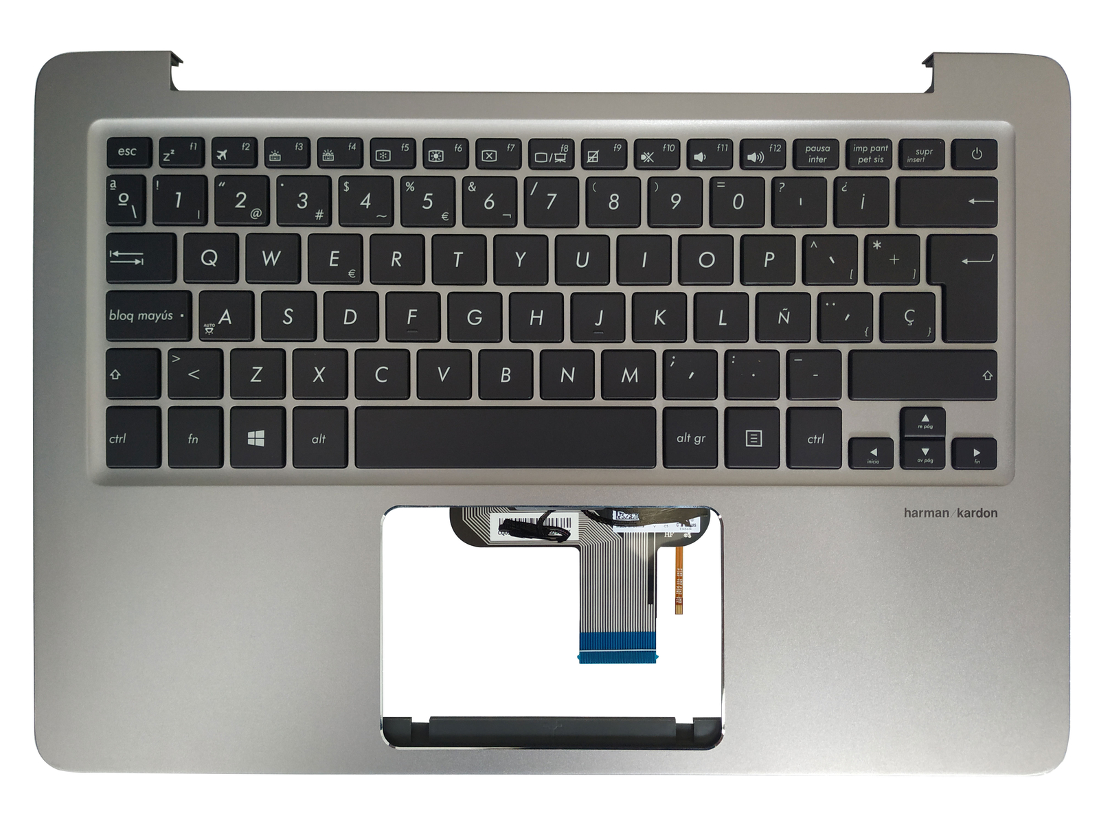 Latin/Spanish keyboard FOR ASUS UX310U UX310UA UX310UQ UX310UF UX310UAK Palmrest