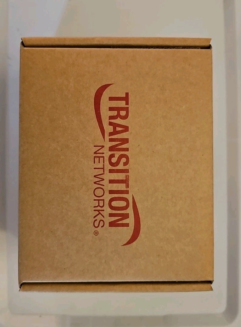 Transition Networks M/E-PSW-FX-02(SM) Media Converter (Power Supply Included)