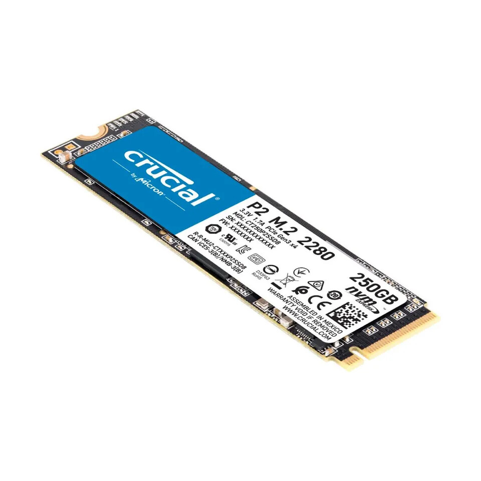 SSD M.2 128 256 512GB 1TB PCIe Single Notch Hard Drive Laptop  Windows 10 Pro