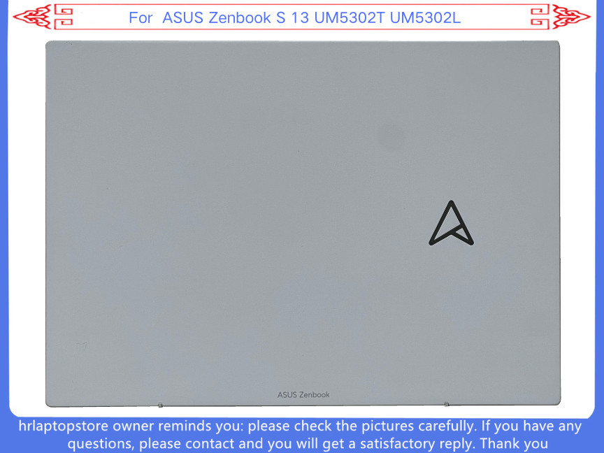 New For Asus Zenbook S 13 UM5302T UM5302L Lcd back cover Rear Lid / Bottom cover