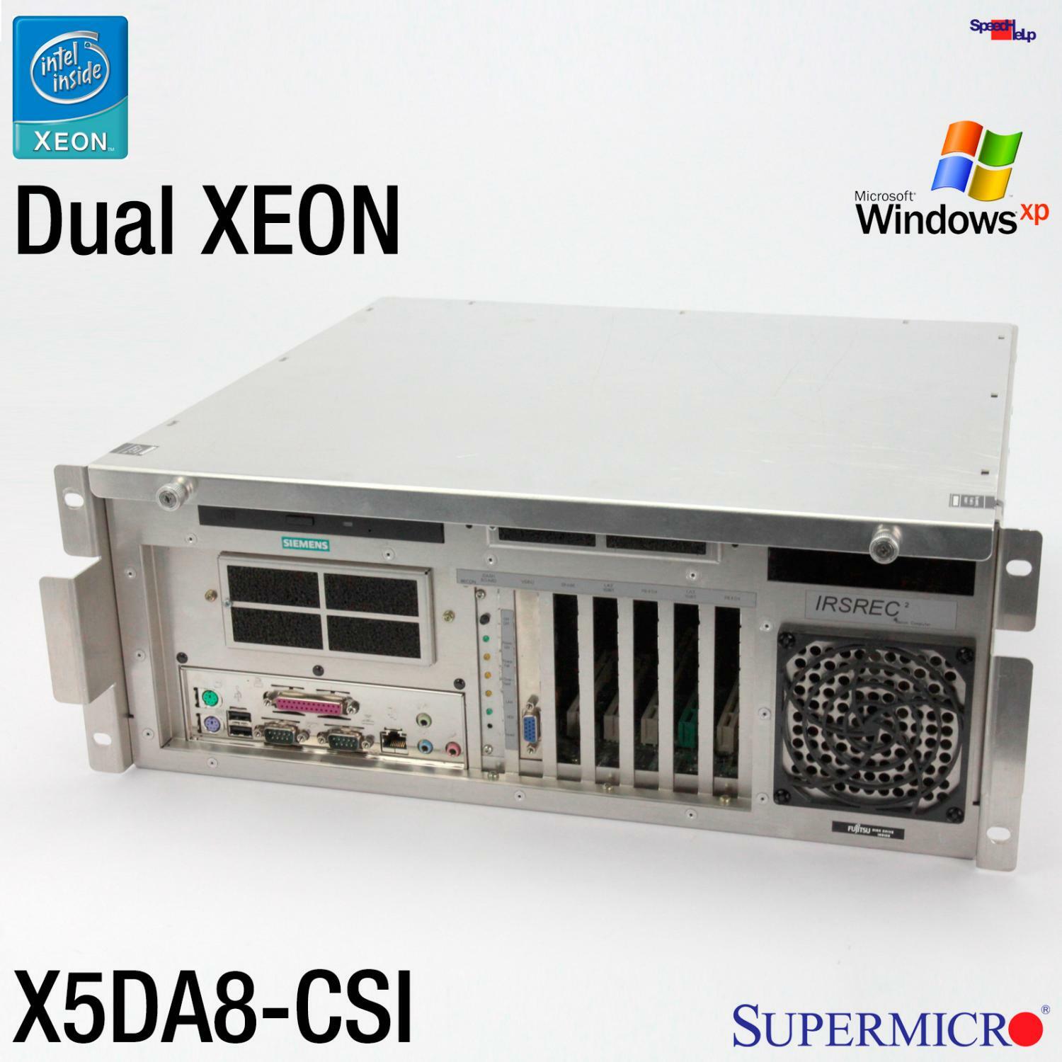 19" 49cm Siemens Supermicro X5da8-Csi Dual Xeon 3066mhz Computer System Server