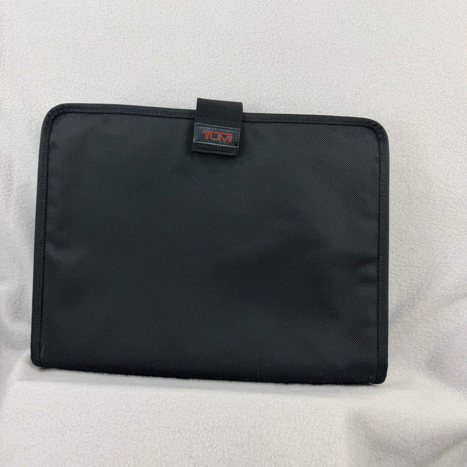 Tumi Black Ballistic Nylon Padded Laptop Sleeve Case 15 Inch Tech Bag