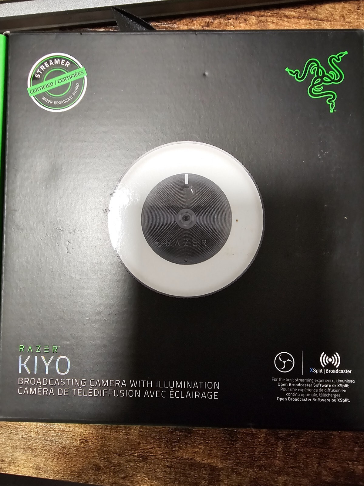 Razer Kiyo RZ19-02320100-R3U1 4 MP Streaming Camera - Black