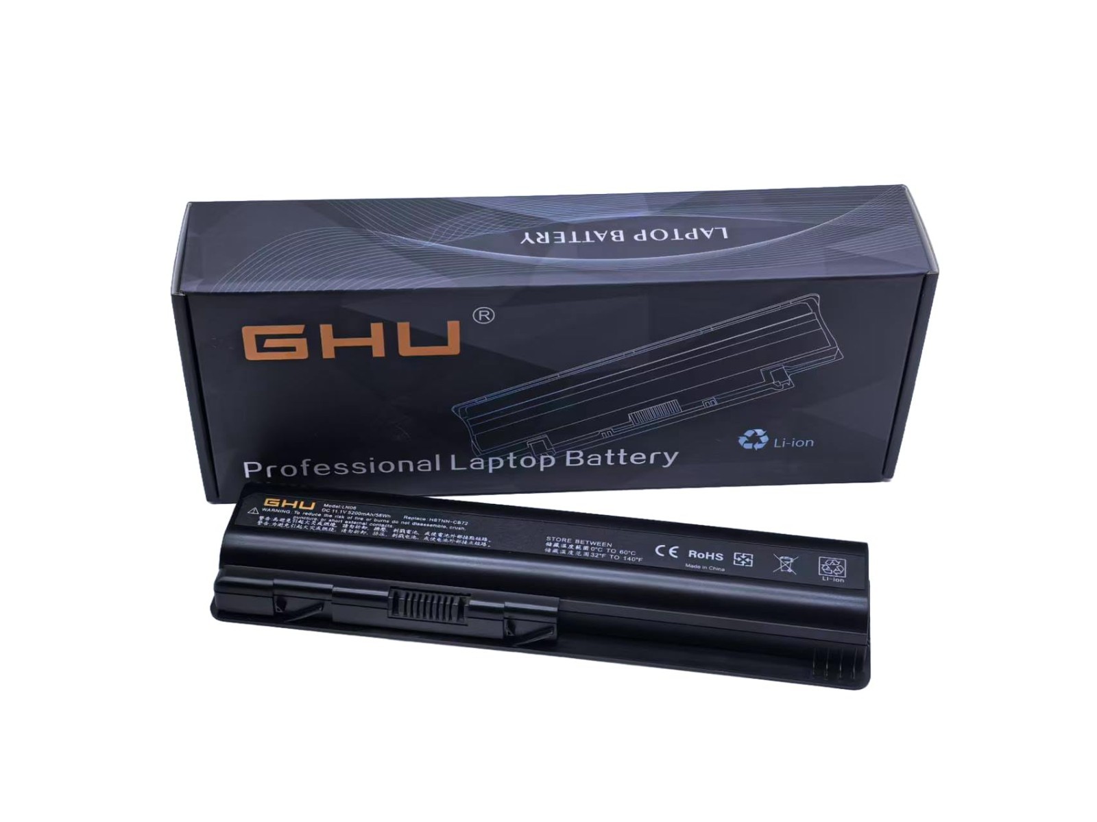 58Wh Battery Replacement for HP Pavilion DV4 DV5, Compaq Presario CQ40 CQ45 CQ50