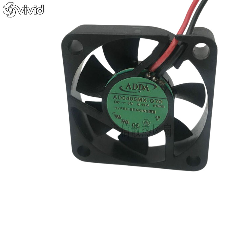 ADDA AD0405MX-G70 DC5V 0.11A 40*40*10MM 4CM Cooling Fan