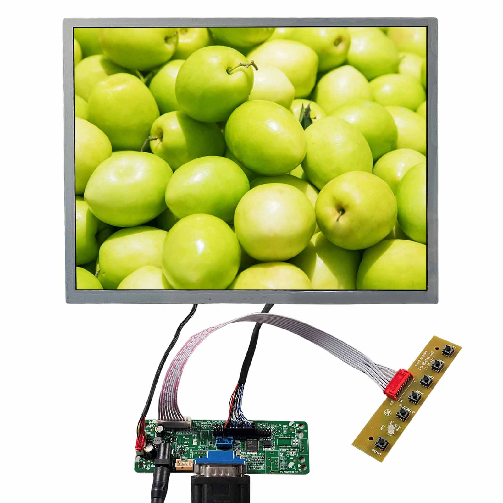 VGA LCD Controller Board With 12.1inch 800X600 LQ121S1LG73 One Bad pixel LCD