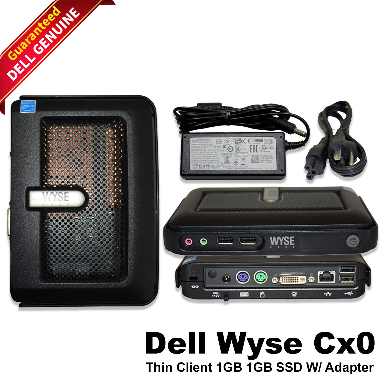 Dell Wyse Thin Client Cx0 VIA Eden 1GHz 1 GB 1 GB SSD CITRIX HDx 7.1 RJ45 902MT