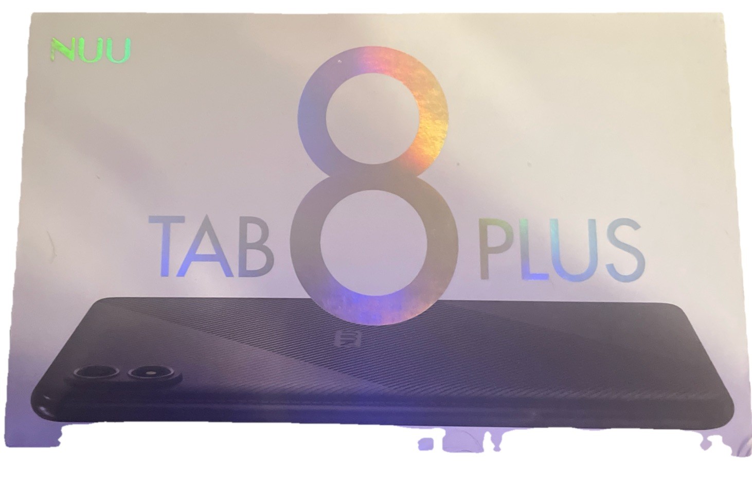 NUU Tab 8 Plus Tablet (Black) Brand New Sealed In Box