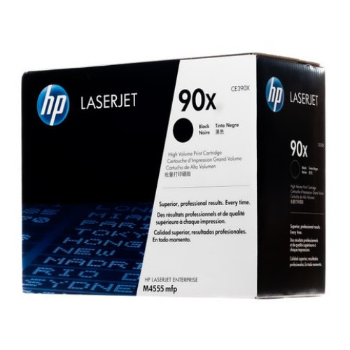 HP 90X (CE390X) High Capacity Black Original LaserJet Toner Cartridge