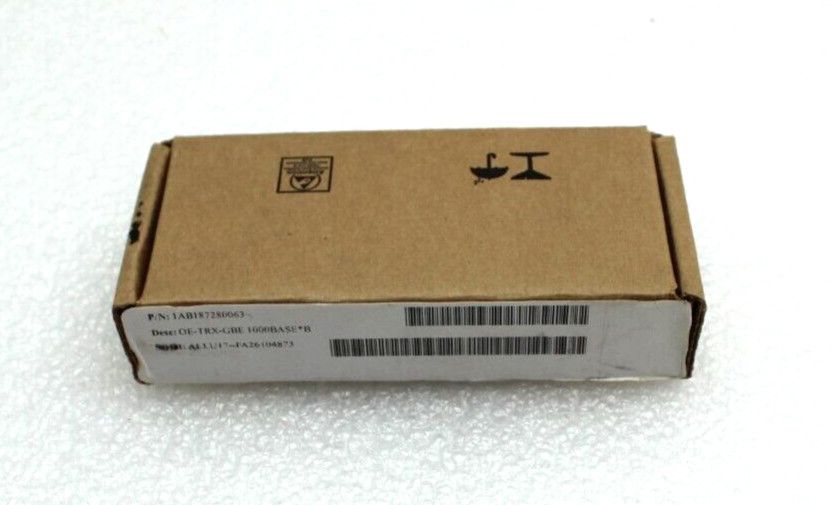 New Alcatel-Lucent 1AB187280063 1000BASE-SX OE-TRX-GBE 1000BASE B LN#50