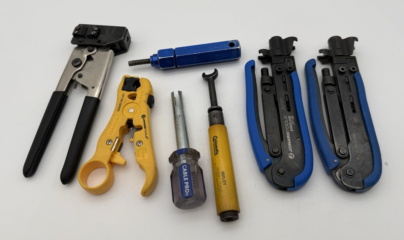 Pre Owned Telecommunications / Fiber Optic Technician Tool Lot