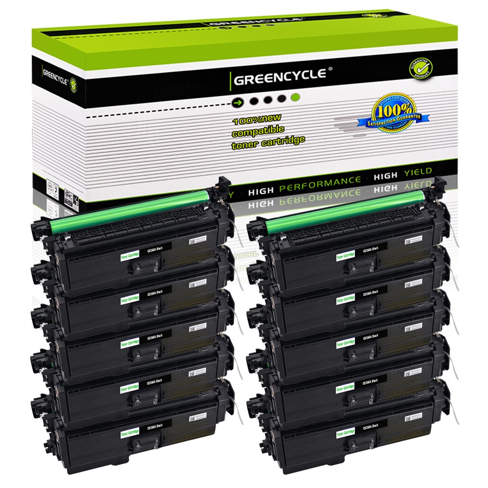 10PK CE260A Toner Fits for HP 647A Color LaserJet Enterprise CP4525dn CM4540 MFP