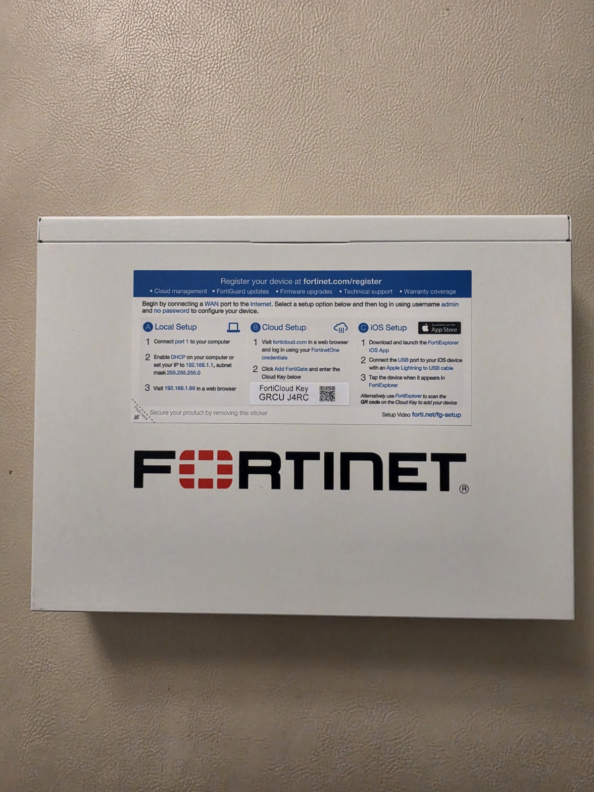 Fortinet FortiGate 60F Hardware Firewall Appliance, Universal OS (60F)